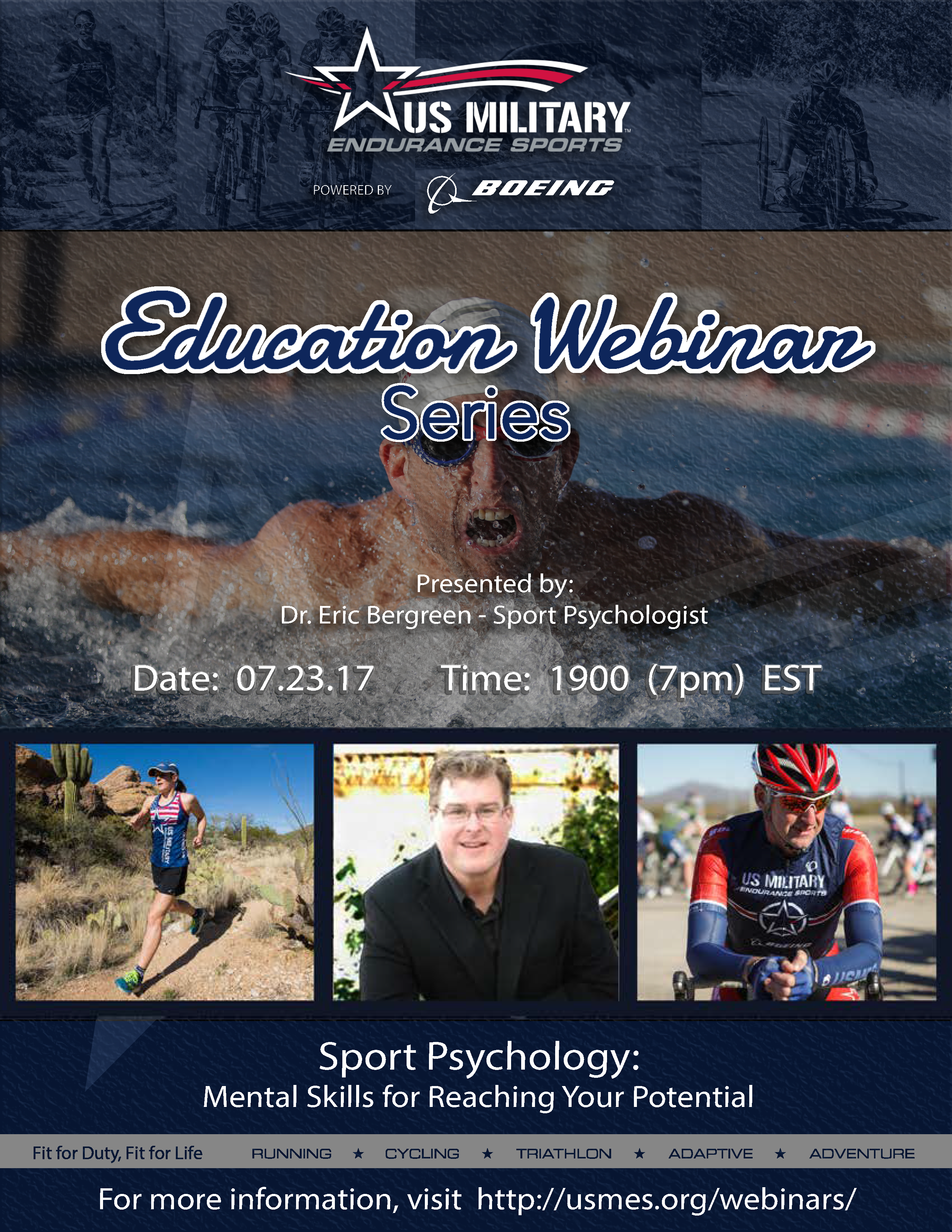 Presented by Dr. Eric Bergreen » US Military Endurance Sports